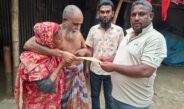 মানবিকতার দৃষ্টান্ত জুলাই যোদ্ধা রাসেল, পাশে দাঁড়ালেন অসুস্থ মোশাররফের