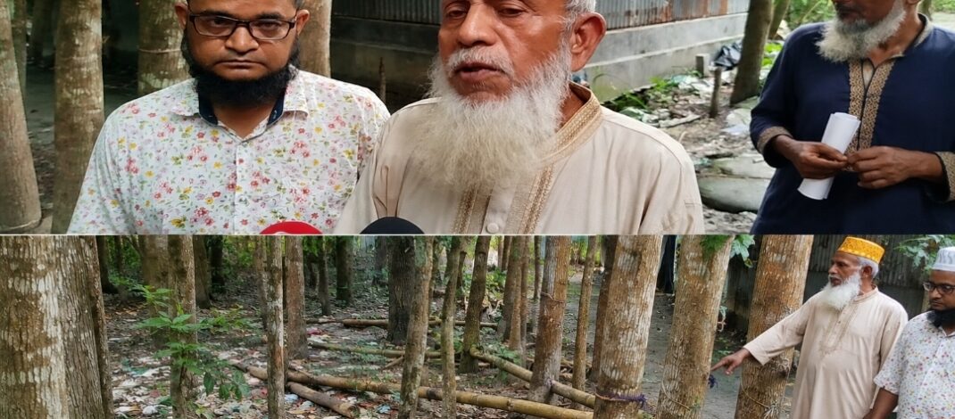 মুকসুদপুরে জমি নিয়ে বিরোধ, বীর মুক্তিযোদ্ধার বেড়া-গাছ কাটার অভিযোগখবির খন্দকারের দাবি, পৈতৃক সম্পত্তি দখলের চেষ্টা; আলমগীরের দাবি, জায়গাটি সরকারি হালট, কয়েকটি পরিবারের চলাচলের রাস্তা।